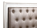 Alana King Bed, Silver Champagne