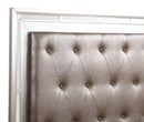 Alana Queen Bed, Silver Champagne