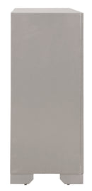 Alana 6-Drawers Dresser, Silver Champagne