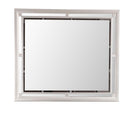 Alana 36"L x 42"H Mirror, Silver Champagne