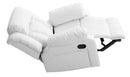 Daria Reclining Chair, White