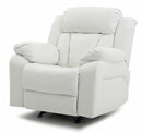 Daria Reclining Chair, White
