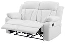 Daria 62in Loveseat, White