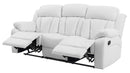 Daria 85in Sofa, White