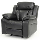Daria Reclining Chair, Black