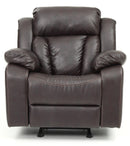Daria Reclining Chair, Dark Brown