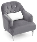 Jewel  Chair, Gray