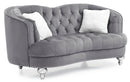 Jewel 71in LoveSeat, Gray