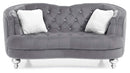 Jewel 71in LoveSeat, Gray
