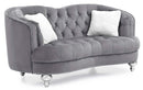 Jewel 71in LoveSeat, Gray