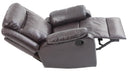 Ward Reclining Chair, Dark Brown