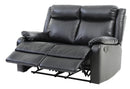 Ward 55in Loveseat, Black