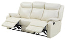 Ward 76in Reclining Sofa, Pearl