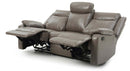 Ward 76in Reclining Sofa, Gray
