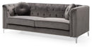Pompano 83in Sofa, Dark Gray