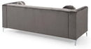 Pompano 83in Sofa, Dark Gray