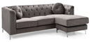 Pompano 83in Sofa, Dark Gray