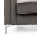 Pompano 83in Sofa, Dark Gray