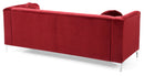 Pompano 83in Sofa, Burgundy