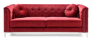 Pompano 83in Sofa, Burgundy