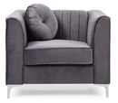 Delray  Chair, Gray