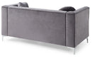 Delray 65in Loveseat, Gray