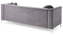 Delray 87in Sofa, Gray