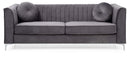Delray 87in Sofa, Gray