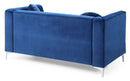 Delray 65in Loveseat, Navy Blue