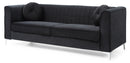 Delray 87in Sofa, Black