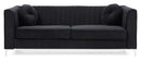 Delray 87in Sofa, Black