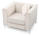 Delray  Chair, Ivory