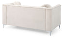Delray 65in Loveseat, Ivory