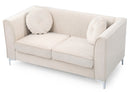 Delray 65in Loveseat, Ivory