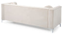 Delray 87in Sofa, Ivory