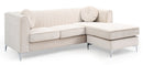 Delray 75in Sofa, Ivory