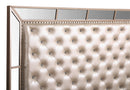 Hollywood Queen Box Spring Bed, Pearl