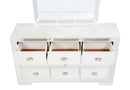 Hollywood 8-Drawers Dresser, Pearl