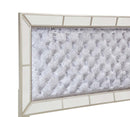 Hollywood King Box Spring Bed, Silver Champagne
