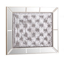 Hollywood Twin Box Spring Bed, Silver Champagne