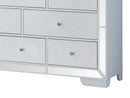 Hollywood_Hills 8-Drawers Dresser, Silver Champagne