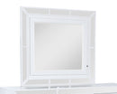 HollywoodHills 43"L x 33"H Mirror, Silver Champagne