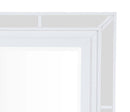 Hollywood_Hills 43"L x 33"H Mirror, Silver Champagne