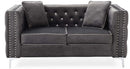 Paige 63in Loveseat, Gray