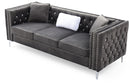 Paige 86in Sofa, Gray
