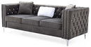 Paige 86in Sofa, Gray