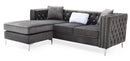 Paige 87in Sofa, Gray