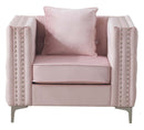Paige  Chair, Pink
