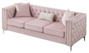 Paige 86in Sofa, Pink