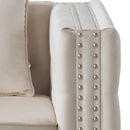 Paige  Chair, Ivory